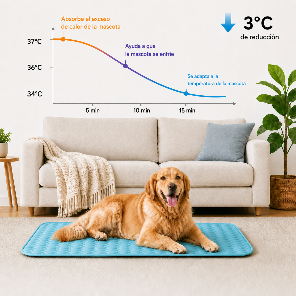 ZENPAWS™ Tapete Refrescante